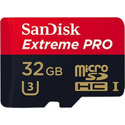 SanDisk Extreme Pro 32 GB microSDHC Memory Card, 95 MB/s Read, 90 MB/s Write, A2 Rated, Durable High-Performance