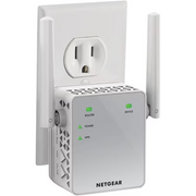 NETGEAR AD-ABC26 Wi-Fi Range Extender EX3700, Dual-Band AC750, 750Mbps Speed, Compact Wall Plug, Coverage Up to 1000 Sq Ft, Supports 15 Devices
