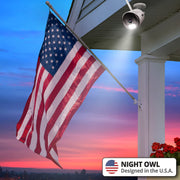 Night Owl BTWN8-4L1 10 Channel Bluetooth Video Home Security Camera, White