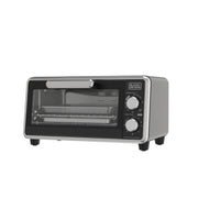 Black + Decker Crisp N Bake PRO 4-Slice Air Fry Toaster Oven, Stainless Steel, Max Space Technology, 1150W, 450F, TO4225-0BD-ID