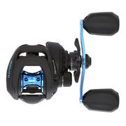 Shakespeare Agility Low Profile Baitcasting Reel, Right Hand, Multi-Color, 6.1:1 Gear Ratio, 3 Bearing System, AGILITYLP