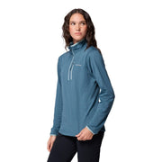 Columbia Essential Hike Grid Fleece Half Zip Jacket, Everblue/Crushed Blue, Small, 213624