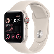 Apple Watch SE 2 Cell 40mm Starlight Aluminum - Starlight Sport Band MNTK3LL/A