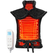 CooCoCo Large Electric Heating Pad, 24x37 in, Six Heat Settings, Three Timer Options, Gray