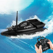 Dcenta 500m Remote Control Fishing Bait Boat, Black