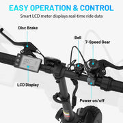 HOVERMAX UL2849 750W Electric Bike 20X4.0