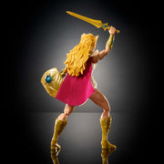 Mattel Masters of the Universe Masterverse She-Ra Action Figure, 7-Inch, 30 Points of Articulation, Soft Goods Cape, Shield, Sword, Extra Hands