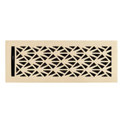 Alexey Brass Floor/Wall Register - Brushed Brass- 4