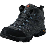 Merrell J06054 Women's Moab 2 Mid Waterproof Hiking Boot, Granite, 7.5M