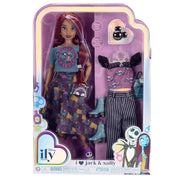 Disney 23188 Ily 4EVER I Love Jack & Sally 12 inch Fashion Forward Doll with 2 Gorgeous Fashion Outfits