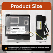 Cudnt WR49X10283 Compressor Inverter Control Board for GE Refrigerators, Black