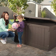 Lifetime 60089 Deck Storage Box, 116 gallon