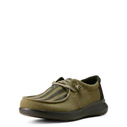 Ariat Hilo Slip-On Shoes for Men - Dusted Olive - 12M
