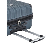 Travelers Club 4-Piece Hard Side Luggage Set with Spinner Wheels, Expandable Upright, Boarding Tote, Toiletry Kit, Dark Slate Gray, WM-21604-017