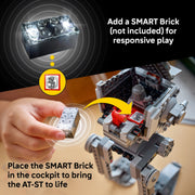 LEGO Star Wars SMART Play AT-ST Attack on Endor Building Set with 3 Minifigures, 347 Pieces, Multicolor, Ages 8+, 6527555
