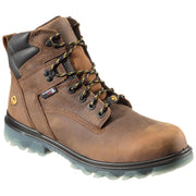 Wolverine Mens I-90 Waterproof Slip Resistant Composite Toe Lace-Up Work Boots - BROWN 11 1/2 EXTRA WIDE