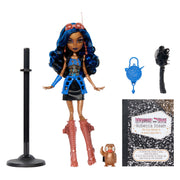 Mattel Monster High Robecca Steam Collectible Doll with Diary, Doll Stand, Pet Penguin, Multicolor, JHK59