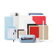 Cricut Joy 2 Cutting Machine Essential Bundle, Ultra-Compact, Portable, Full-Color Sticker Capability, Blue