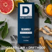 Duke Cannon Seawolf Eau de Parfum Men's Cologne, Driftwood and Coastal Air, 1.7 fl oz 93250154