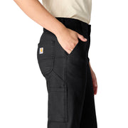 Carhartt Carpenter Canvas Pants for Ladies - Black - 8 - Regular
