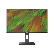 Philips 32B1U3900 32 Inch 4K UHD LED Monitor, Vertical Alignment VA Panel, USB-C 90W, HDMI x2, DisplayPort, RJ45, Textured Black
