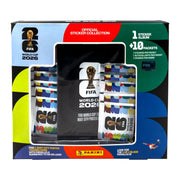 Panini FIFA World Cup 2026 Official Sticker Collection Box, 10 Sticker Packets, Host City Poster, Rare Parallels