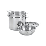 Cuisinart Chef's Classic Stainless Steel 4-Piece Pasta Steamer Set, 12 Qt, Silver, 77-412P1