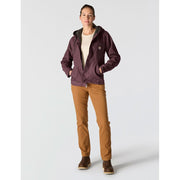 Carhartt 104292-V26 Loose-Fit Washed Duck Sherpa-Lined Jacket for Ladies - Blackberry - M