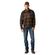 Ariat Caldwell Full-Zip Sweater for Men - Light Brown - M