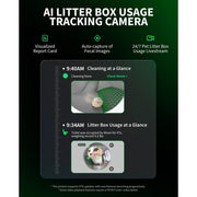 PETKIT Purobot Max Pro Self-Cleaning Cat Litter Box with AI Camera, 210 Wide-Angle, Infrared Night Vision, 8L Waste Bin, Triple Odor Removal, xSecure Safety System, White
