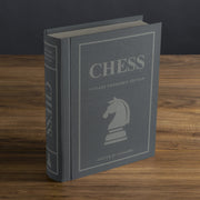 WS Game Company Chess Vintage Bookshelf Edition Board Game with Wooden Pieces and Full-Sized Folding Board, Ages 9+, 41414