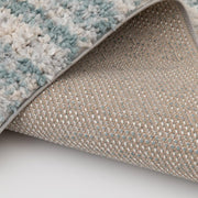 Mainstays 5504.36.51WM Shag Area Rug, 5'x7' Teal & Ivory