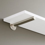Large Bar Brass Shelf Bracket - 8-1/4 