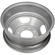 Dorman Steel Wheel Rim, 16 x 6.5 in, 8-Lug, Painted Silver, Fits Select Chevrolet and GMC Models, 939-201