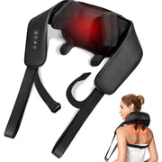 IKristin ZR02P-B Neck Massager With Heat Cordless 4d Black