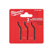 Milwaukee Tool 48-22-4257 Replacement Reaming Blades (3-Pack)