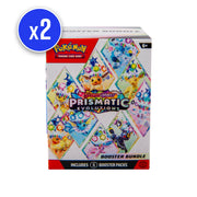 Pokmon Scarlet & Violet Prismatic Evolutions Trading Card Game Booster Bundle, 12 Booster Packs