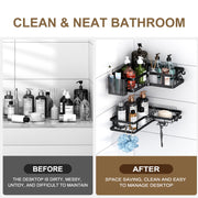 PHANCIR PH2201 5PCS Corner Shower Caddy