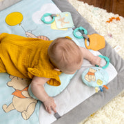 Bright Starts Disney Winnie The Pooh Once Upon a Tummy Time Activity Gym, Multicolor, Large, Newborn to 12 Months, 13124