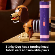 LEGO Disney Pixar Toy Story Slinky Dog Bookends Building Set for Adults, 1311 Pieces, Multicolor, 43301