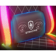 GTRACING GTW-800-BLACK RGB Ergonomic Gaming Chair with Massage, Black