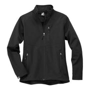 Storm Creek The Guardian Velvet-Lined Softshell Jacket for Ladies - Black/Black - 2X