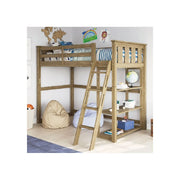 Better Homes Gardens BHW-10012 Kane Twin Loft Bed, Natural