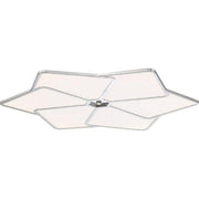 Eurofase 34109-014 Oliti Flush Mount, 1-Light LED 25 Watts, Chrome