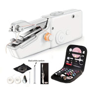 Unbranded Portable Mini Handheld Sewing Machine, Electric, Quick Stitching for Home Travel DIY, White - Lightweight