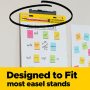 Post-it Self-Stick Mini Easel Pad, White, 15 in. x 18 in., 3 Pads, 20 Sheets Each, 577-3PK