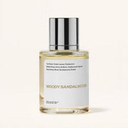 Dossier Woody Sandalwood Eau De Parfum, Unisex Fragrance with Mysore Sandalwood, Sweet Violet, Orris, Musk, Spray, 1.7 oz