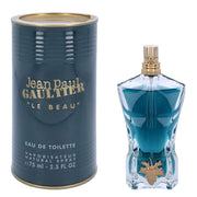 Jean Paul Gaultier Le Beau Eau de Toilette Spray, Woody Aromatic Fragrance, 2.5 oz