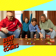 Messy Table Games Tally Up Fast-Paced Push Your Luck Dice Game, Family Party Game, Multicolor, 2-10 Players, Ages 8+, MTG-TUP