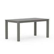 Better Homes & Gardens by POLYWOOD Southlake Outdoor Dining Table, 34 in x 64 in, Slate Gray, Rectangular, Water-Resistant, Seats 6, BHDT3464-T14-GY